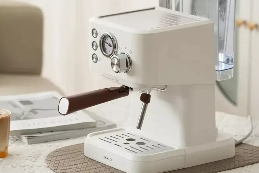 Space-Saving Coffee Machine